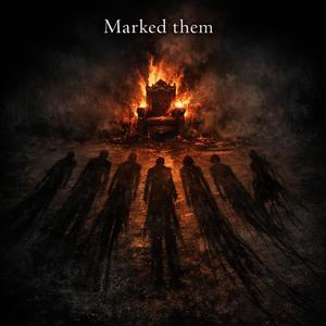 Marked them