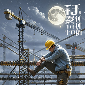 钢筋上的月亮