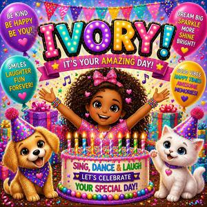 Happy Birthday Ivory
