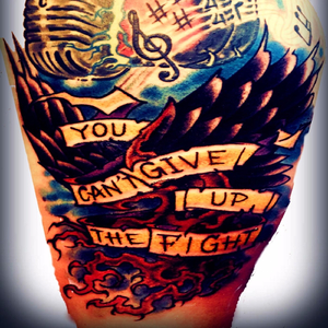 You Can't Give up the Fight