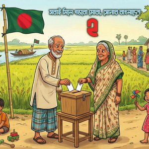 সবাই মিলে গড়বো মোরা, সোনার বাংলাদেশ ২ | নির্বাচনের গান