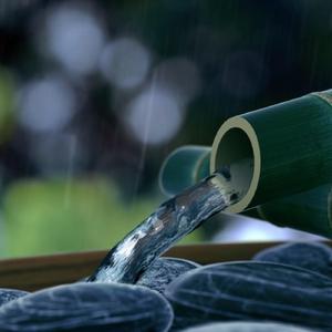Bamboo Water Fountain Healing