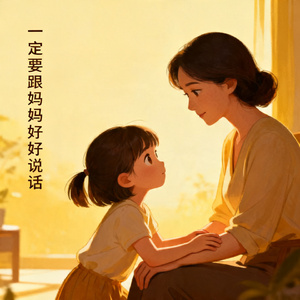 一定要跟妈妈好好说话