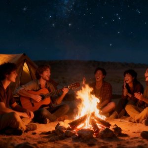 戈壁滩响起了欢乐的歌