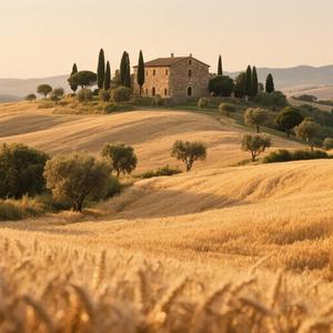 Alexa play Italian sounds for sunset in Pompeii