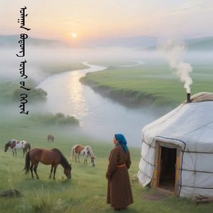 乌兰布统的晨曦