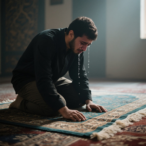 Diatas Sajadah Ku menangis