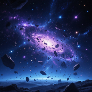 Underneath a Fallen Galaxy