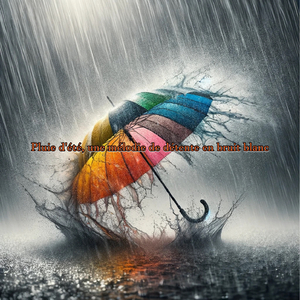 La symphonie des gouttes, pluie comme bruit blanc relaxant