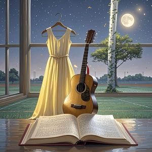 黄裙子与旧吉他-左尚元