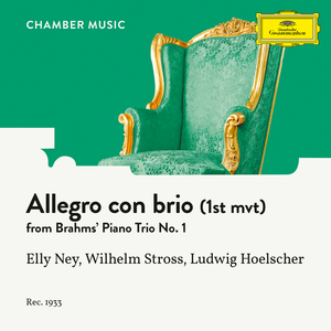 Piano Trio No.1 in B Major, Op.8:I. Allegro con brio