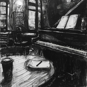 Ritmo De Impresiones De La Ciudad Del Jazz