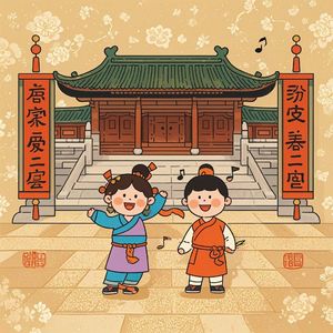 国学成语儿歌《垂帘听政》