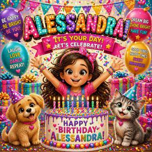 Happy Birthday Alessandra