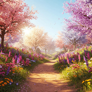 春の息吹、新たな道