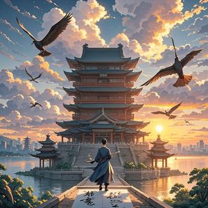 滕王高阁序新篇_神兜兜金堆堆