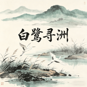 白鹭寻洲