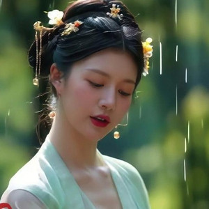 她笑时，天下皆落霞