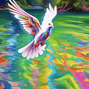 Wasser, das nach Osten fließt