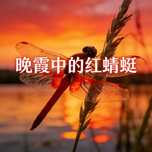晚霞中的红蜻蜓(深情男声版)