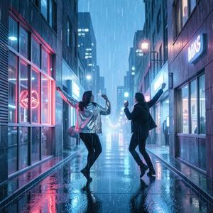 Rainy Arcade Kiss