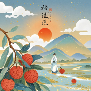 荔枝红