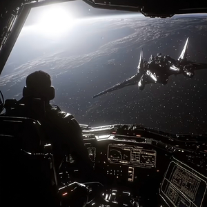 宇宙中的孤独邂逅