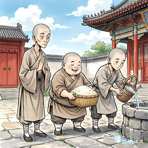 三个和尚