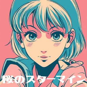 桜のスターマイン