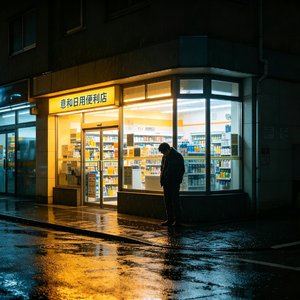 凌晨三点的便利店