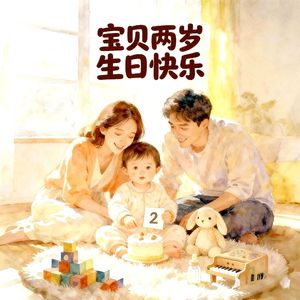 宝贝两岁生日快乐