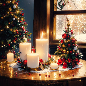 温かな灯りとクリスマス