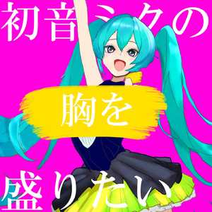 初音ミクの胸を盛りたい (feat. 初音ミク)