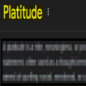 Platitude