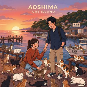 Aoshima Cat Island