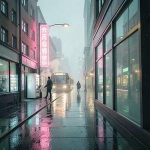 雨没停就出发吧~