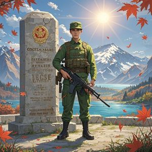 界碑上的情书-萌妮妮