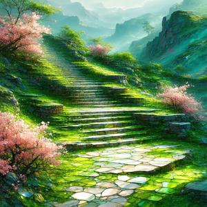 Gentle Reflections Beneath the Willow