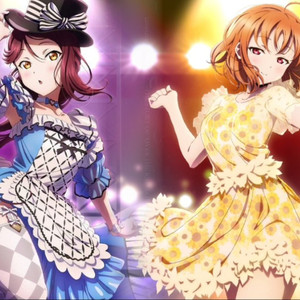 AI高海千歌水面にピアノ