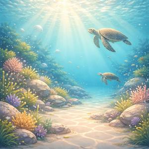 Underwater frequencies (Relaxing water-Sleep-Water Noise/ Suoni marini-Addormentarsi-Rumori acqua)