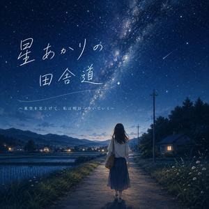 星あかりの田舎道