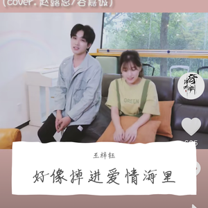 好像掉进爱情海里