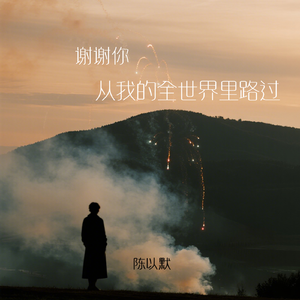 谢谢你从我的全世界里路过