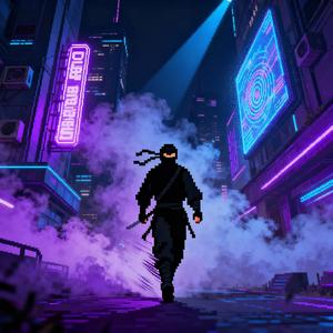 Shadow in the City ( (Meditative Cyberpunk Dub Version) )