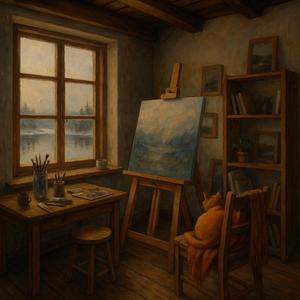 カンバスに響くリズム（Rhythm Echoing on Canvas）