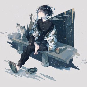 晚风等落叶 而我等你路过