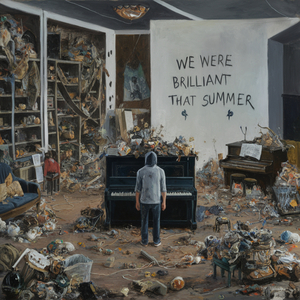 여름 초원의 울타리