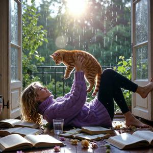 Clouds Breaking Over