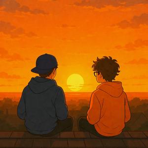 夕暮れ