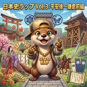 日本史ラップ (Vol.3：平安（へいあん）後～鎌倉（かまくら）前編)